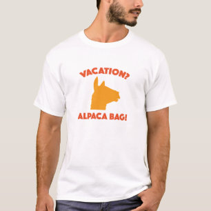 Urlaub? Alpaca-Tasche! T-Shirt