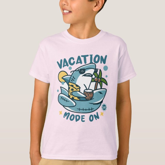Urlaub am Strand T-Shirt (Vorderseite)