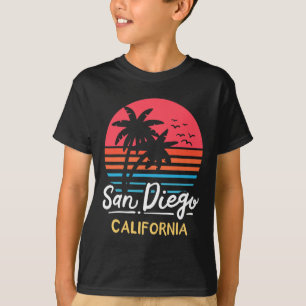 Urlaub am Strand von San Diego Kalifornien Vintage T-Shirt