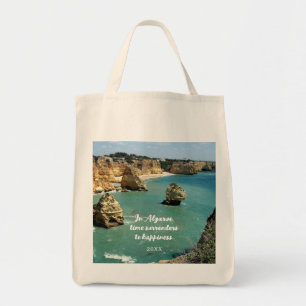 Urlaub an der Algarve in Portugal Tragetasche