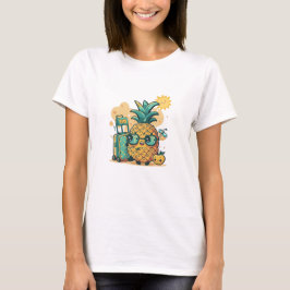 Urlaub Ananas - Niedliche Reise Sommer T - Shirt
