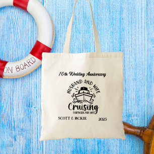 Urlaub ANNIVERSARY Schifffahrt Persönliche Gestalt Tragetasche