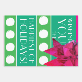 URLAUB ART DECO GESCHENKPAPIER SET