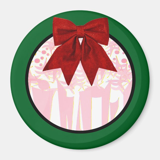 URLAUB ART DECO MAGNET (Vorne)