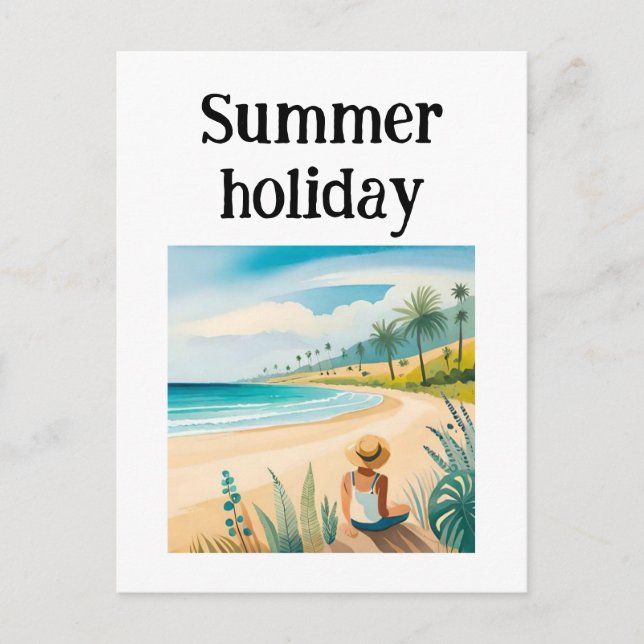 Urlaub auf Hawaii Postkarte (Vorderseite)