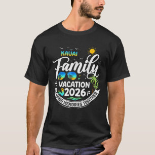Urlaub auf Kauai für die Familie 2026 Strandtrip p T-Shirt
