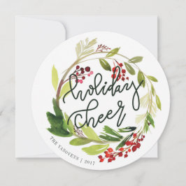 URLAUB CHEER FEIERTAGSKARTE