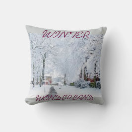 URLAUB CHRISTMAS WINTER WONDERLAND DURCH PILLOW KISSEN