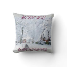 URLAUB CHRISTMAS WINTER WONDERLAND DURCH PILLOW