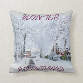 URLAUB CHRISTMAS WINTER WONDERLAND DURCH PILLOW KISSEN