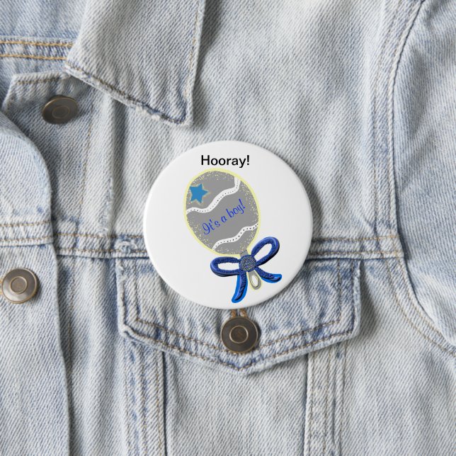 Urlaub! Das ist ein Junge! Schaltfläche für die An Button (Beispiel)