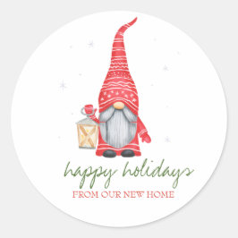 Urlaub, den wir bewegt haben, erfreuliches Erbe Runder Aufkleber