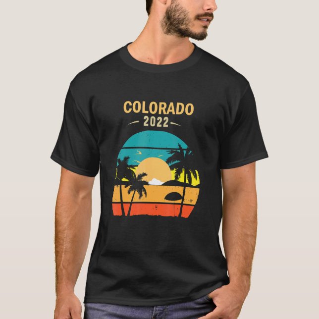 Urlaub Denver Colorado Familienurlaub Match T-Shirt (Vorderseite)