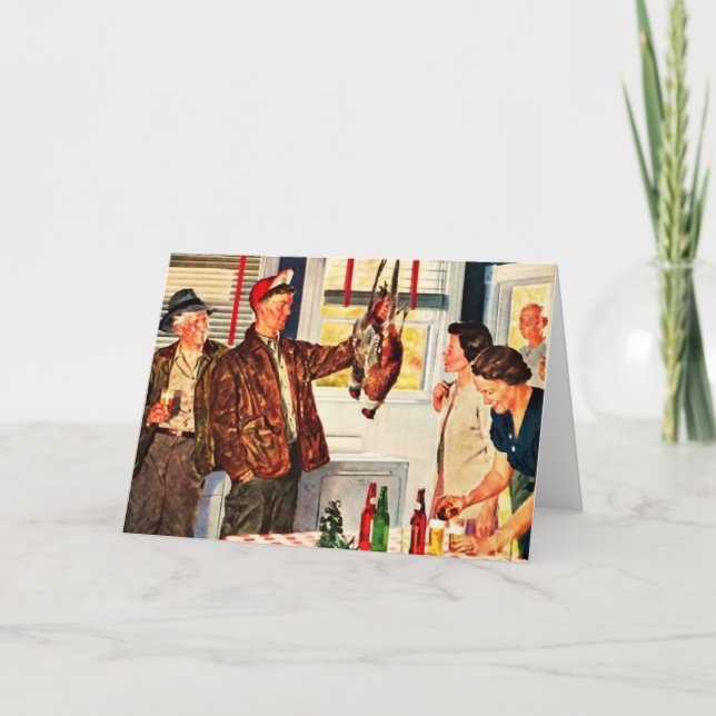 Urlaub der Jäger Karte (Vorderseite)