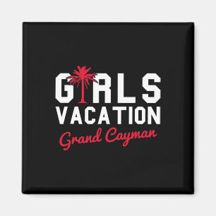 Urlaub der Mädchen auf Grand Cayman Magnet