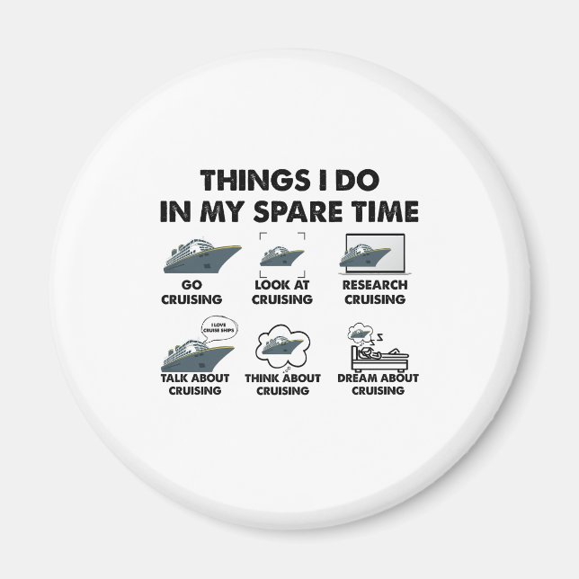 Urlaub Dinge, die ich in meiner Freizeit zu reiten Magnet (Vorne)