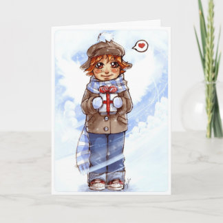 Urlaub Feiertagskarte