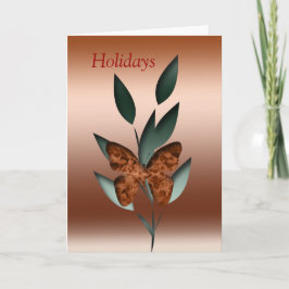 Urlaub Feiertagskarte