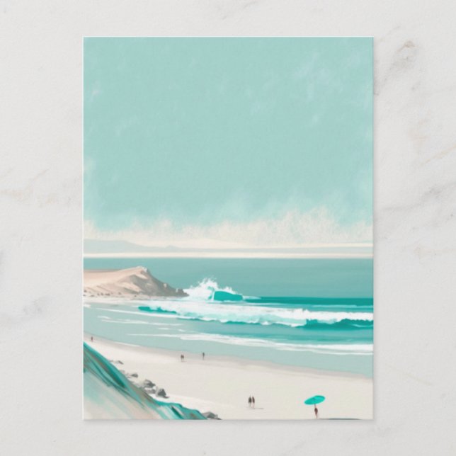 Urlaub Feiertagspostkarte (Vorderseite)