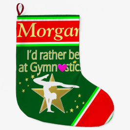 URLAUB FUN PERSONALISIERT GYMNASTICS STRUMPF GROßER WEIHNACHTSSTRUMPF