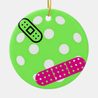 URLAUB FÜR DIE VERLETZTE SPORTSFAN KERAMIK ORNAMENT