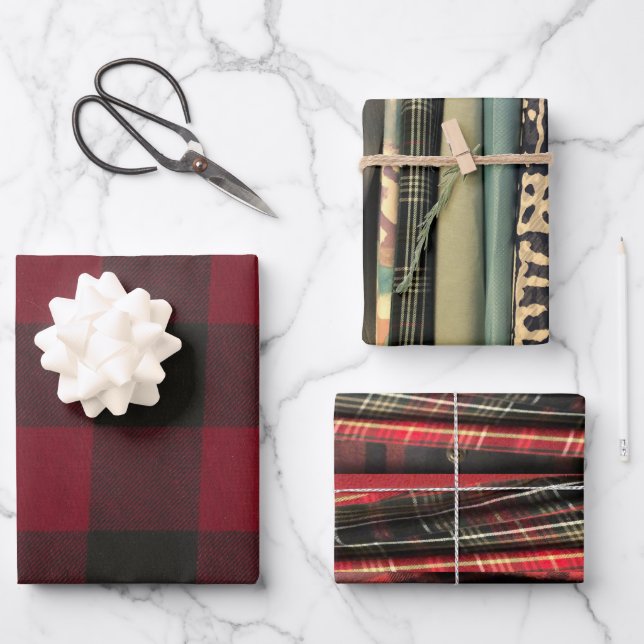 Urlaub Geschenkpapier Set (Vorderseite)