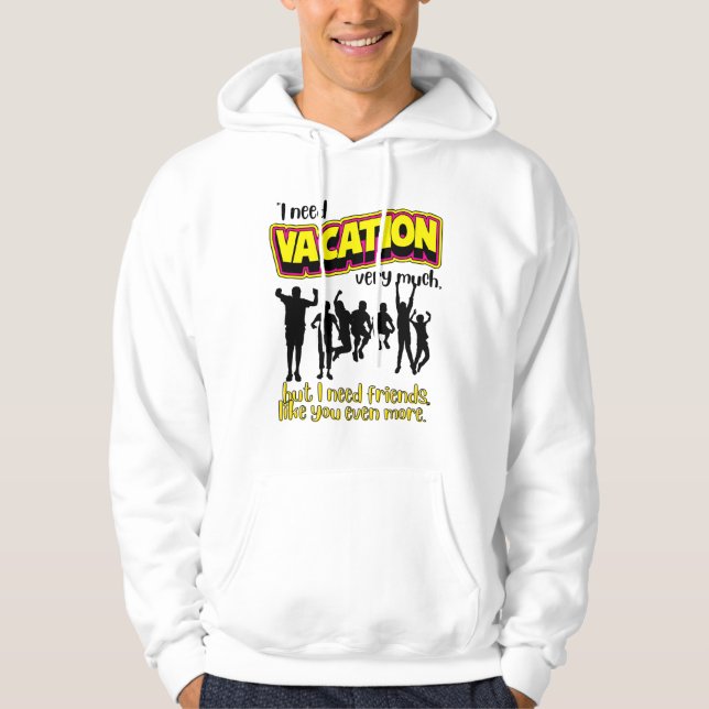 URLAUB HOODIE (Vorderseite)