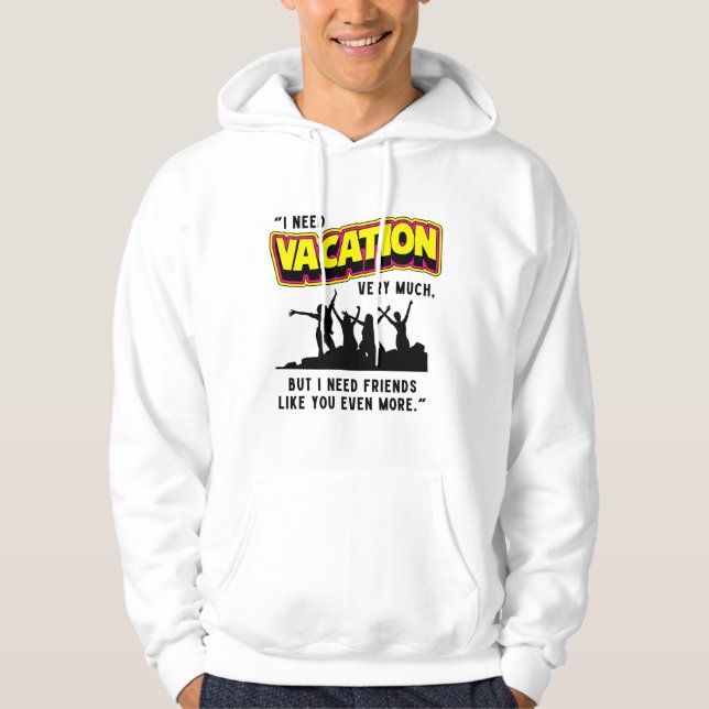 URLAUB HOODIE (Vorderseite)