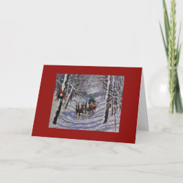 URLAUB IM LAND, GREETING CARD FEIERTAGSKARTE