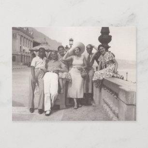 Urlaub in Cannes, Frankreich 1930er Jahre Feiertagspostkarte