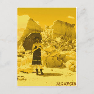 Urlaub in den Mars Postkarte