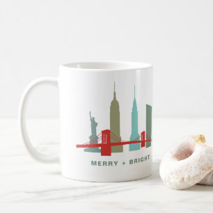 Urlaub in New York, Architektur Skyline Kaffeetasse