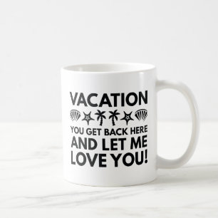 Urlaub Kaffeetasse