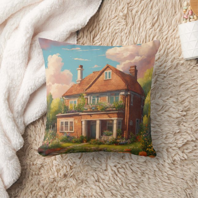 🛋️ Urlaub Komfort beginnt hier - Weihnachtskissen Kissen (Decke)