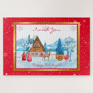 Urlaub Landschaft individuell gestalten Puzzle