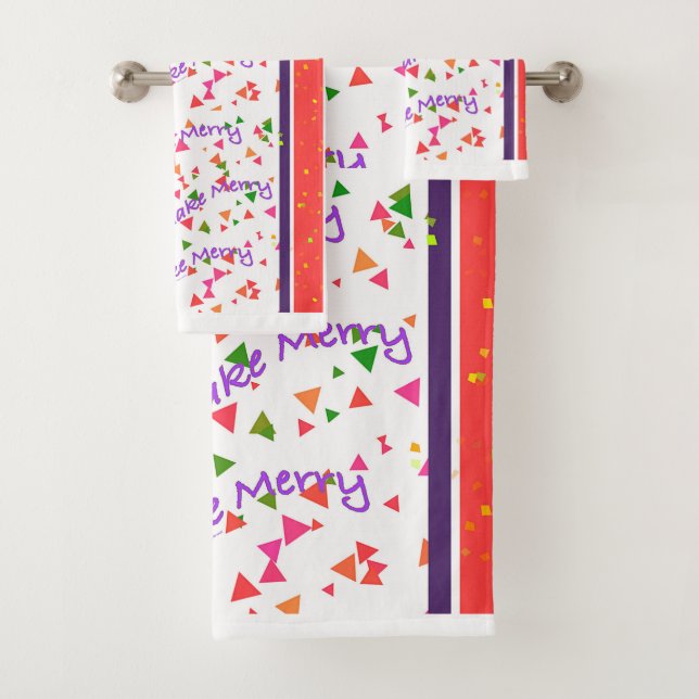 URLAUB LET'S MAKE MERRY BADHANDTUCH SET (Insitu)