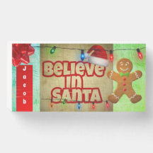 Urlaub Lichter grün glauben an den Santa