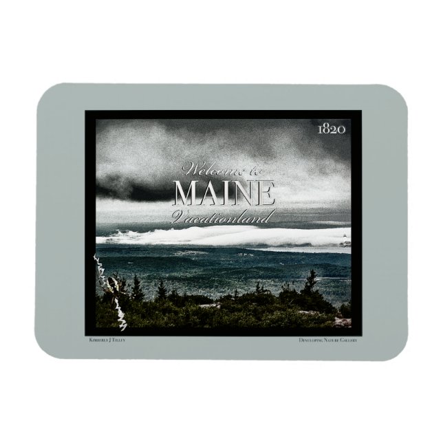 Urlaub, Maine Magnet (Horizontal)