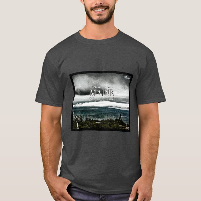 Urlaub, Maine T-Shirt (Vorderseite)