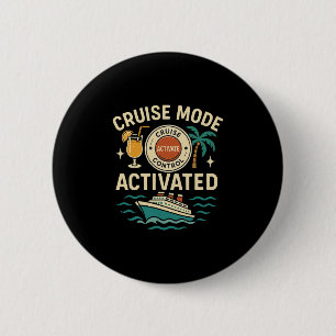 Urlaub mit aktiviertem Kreuzfahrtmodus für Männer Button