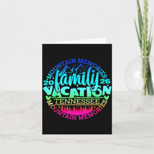 Urlaub mit der Familie in den Smoky Mountains von Karte