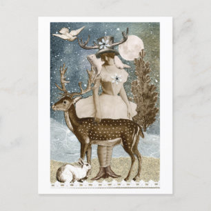 Urlaub mit Freunden Postkarte