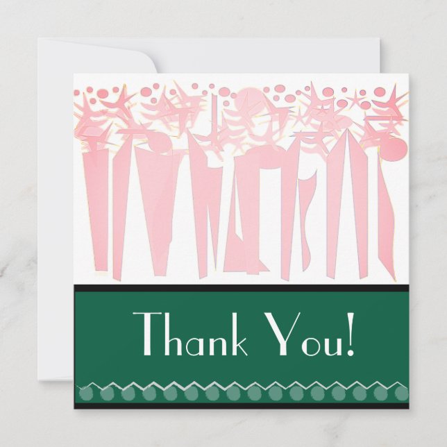 URLAUB MIT KUNST DECO FEIERTAGSKARTE (Vorderseite)