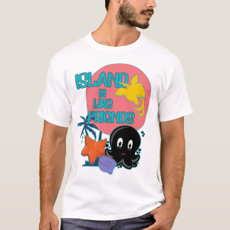 Urlaub mit meinen Freunden poesie T-Shirt