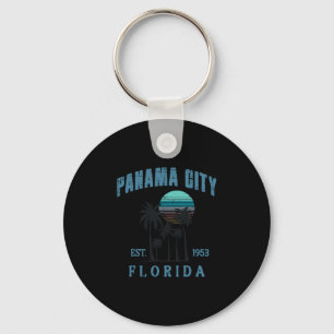 Urlaub Panama City Florida Est 1953 Sommer Männer Schlüsselanhänger