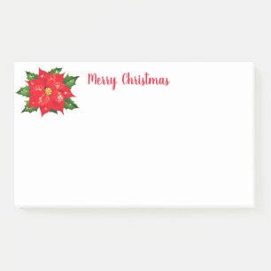 Urlaub Post-it-Notes-Poinsettia Post-it Klebezettel