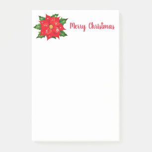 Urlaub Post-it-Notes-Poinsettia Post-it Klebezettel