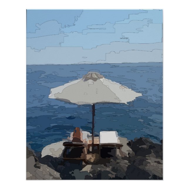 Urlaub Poster (Vorderseite)