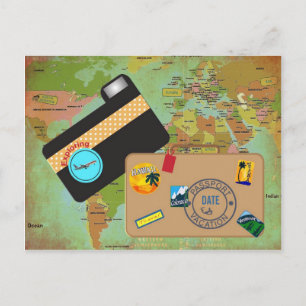 Urlaub Postkarte
