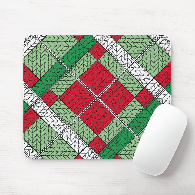 URLAUB RAUTE STRICK Maus Pad Mousepad (Mit Mouse)